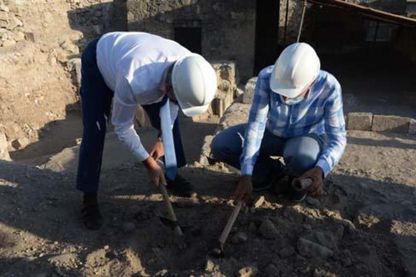 Diyarbakırdaki 8 bin yıllık Amida Höyükte kazı çalışmalarına başlandı