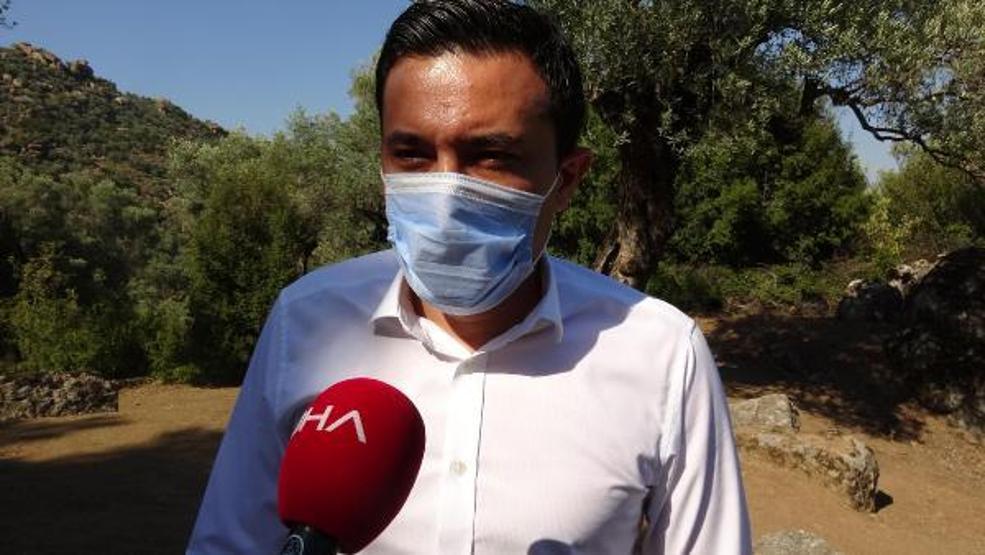 Son dakika... Aydında ilk kez yazıtlı oda mezar bulundu