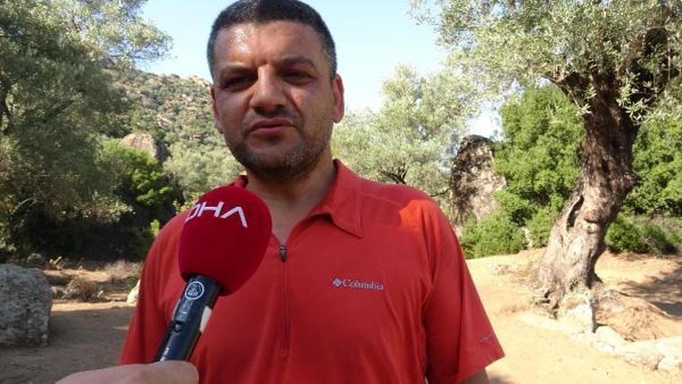 Son dakika... Aydında ilk kez yazıtlı oda mezar bulundu