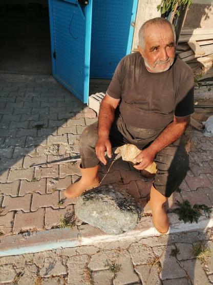 Tarlayı sürerken buldu Gök taşı olabilir