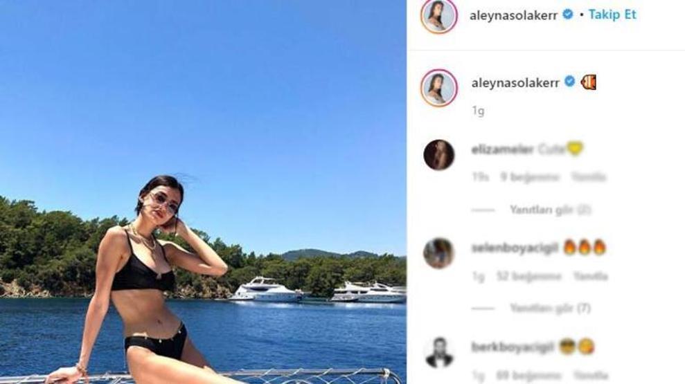 Aleyna Solaker övgü aldı