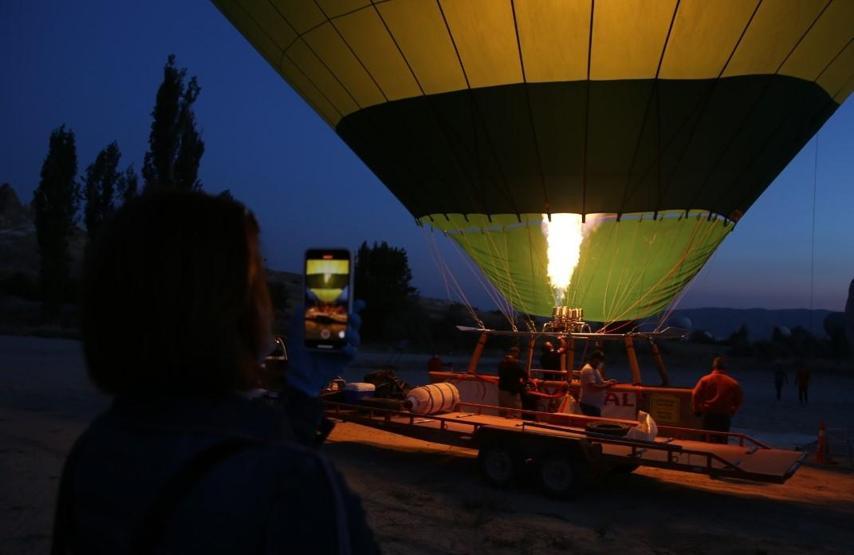 Kapadokyada 5 aylık balon hasreti sona erdi