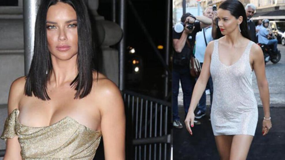 Sıfır makyaj Adriana Lima