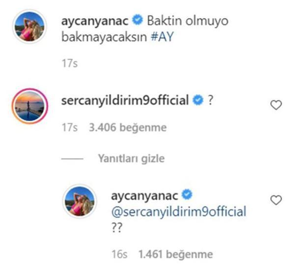 Survivor Aycandan tatil pozu: Baktın olmuyor, bakmayacaksın