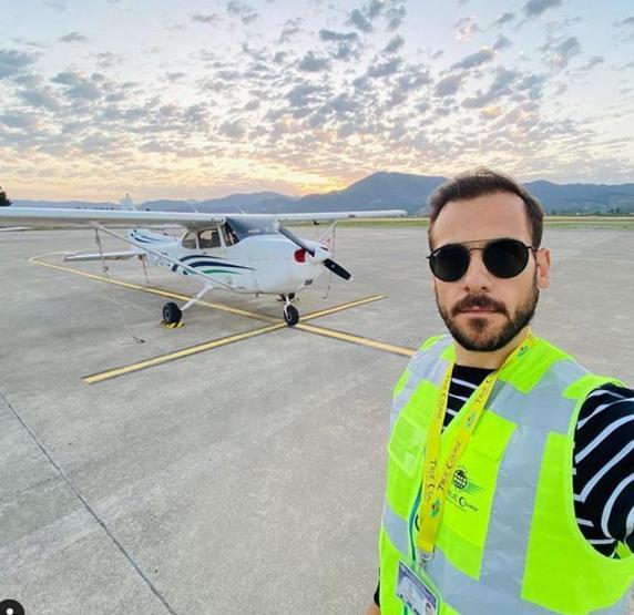 Ümit Erdim pilot olma yolunda