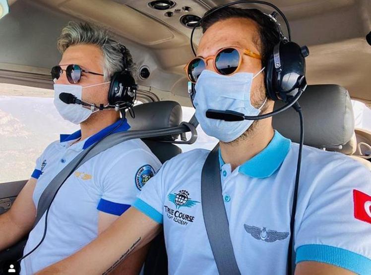 Ümit Erdim pilot olma yolunda