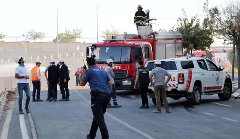 Şanlıurfada korku dolu anlar Binalar boşaltıldı, yollar kapatıldı