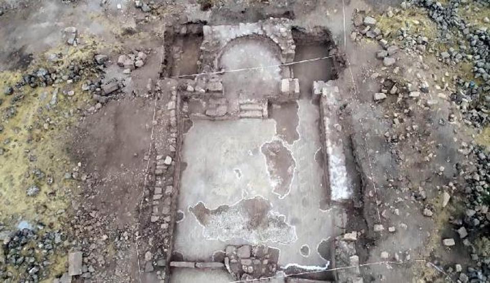 Son dakika.. 1600 yıllık Gola mozaiklerini tahrip ettiler