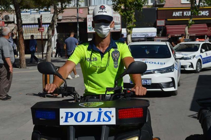 ATVli polis timi göreve başladı