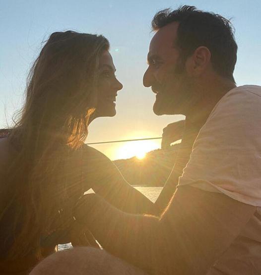 Timur Acar-Eda Özerkanın tatil keyfi