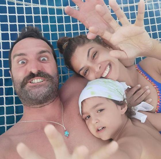 Timur Acar-Eda Özerkanın tatil keyfi