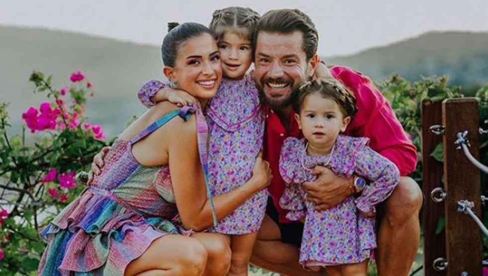Buse ve Volkan Bahçekapılı çocuklar gibi eğlendiler