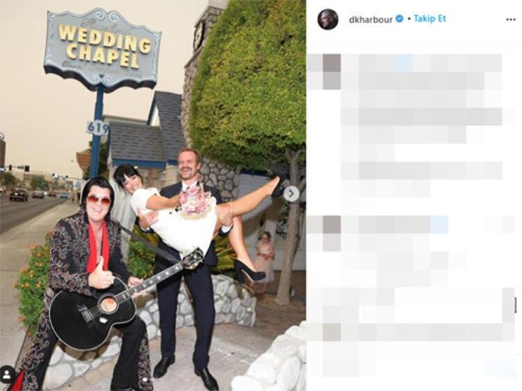 Önce evlendi, sonra hamburger yedi