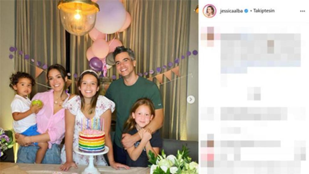 Jessica Alba kızının kendi boyunu geçtiğini görünce ağladı