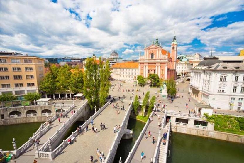 Avrupanın en temiz başkenti Ljubljana