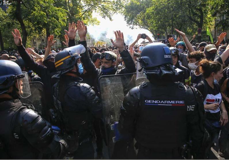 Fransa karıştı 256 gözaltı