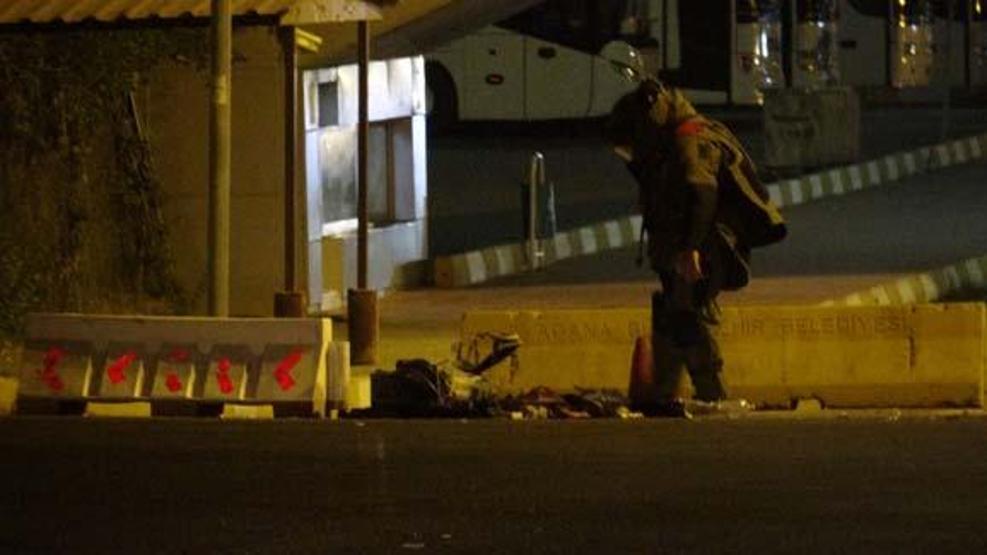 Adana Otogarında kısa süreli bomba paniği