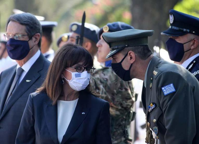 Son dakika... Yunanistan Cumhurbaşkanı Kıbrıstaki niyetini bir kez daha ifşa etti