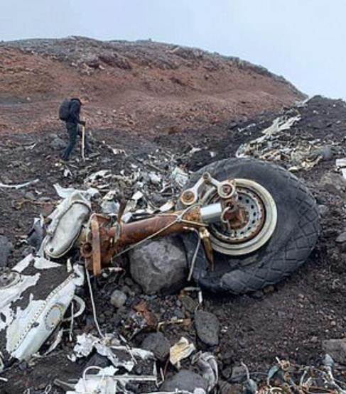 II. Dünya Savaşında düşmüştü... Eriyen buzullar nedeniyle 76 yıl sonra gün yüzüne çıktı