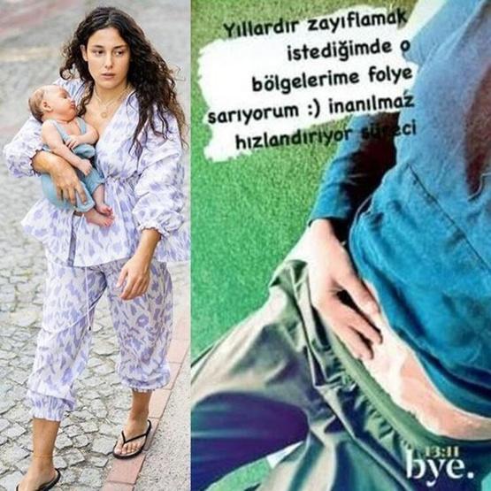 Cansu Tosunun doğum kilolarından kurtulma yöntemi