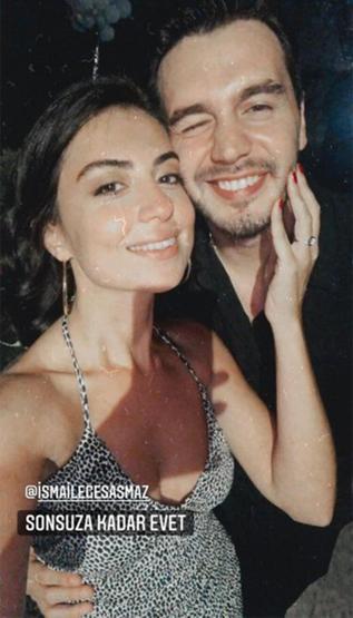İsmail Ege Şaşmazdan sevgilisi Hande Ünala evlilik teklifi