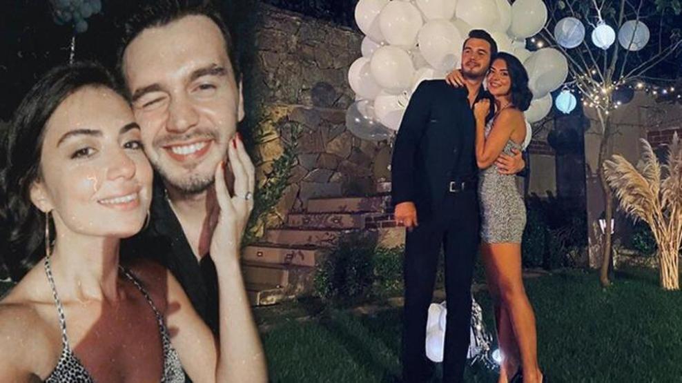 İsmail Ege Şaşmazdan sevgilisi Hande Ünala evlilik teklifi