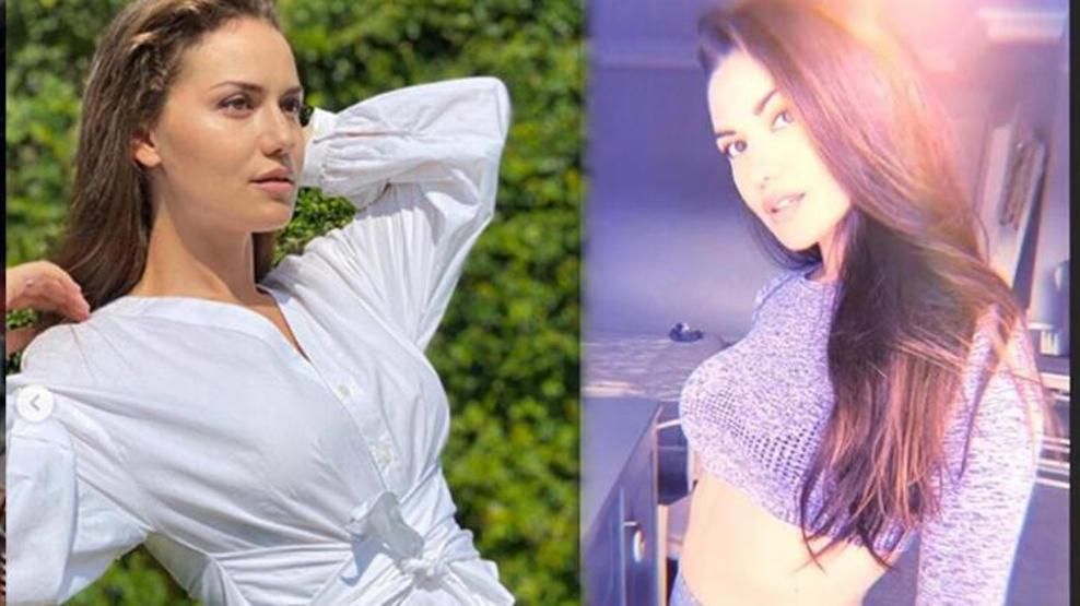 Fahriye Evcen fit hali ile kendine hayran bıraktı