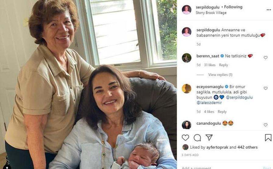 Serpil Doğulu paylaştı: Beşinci torun bir haftalık oldu