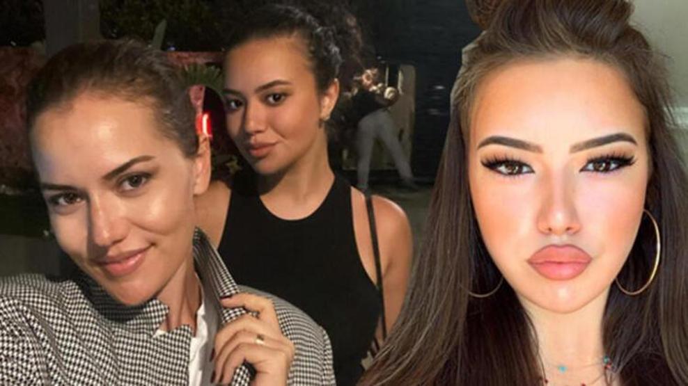 Fahriye Evcen ile yeğeni Rüyanın şaşırtan benzerliği