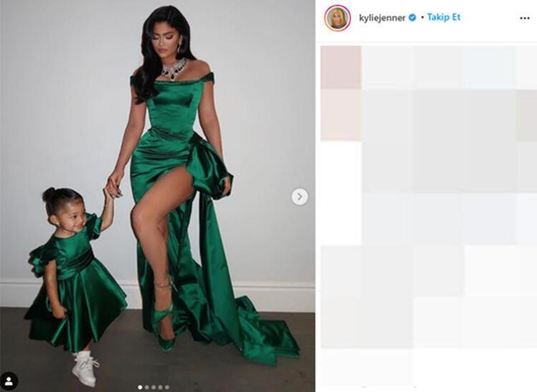 Kylie Jennerdan kızına 93 bin TLlik hediye
