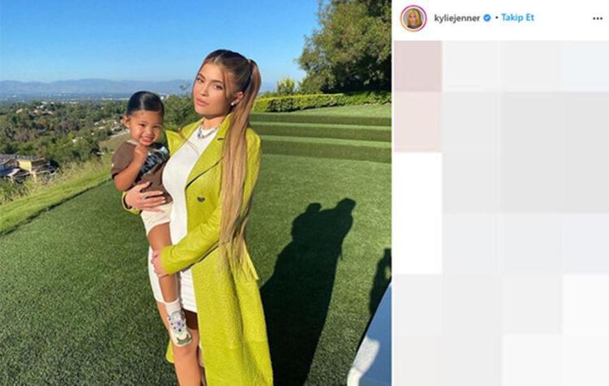 Kylie Jennerdan kızına 93 bin TLlik hediye