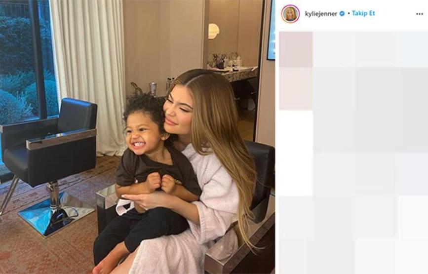 Kylie Jennerdan kızına 93 bin TLlik hediye