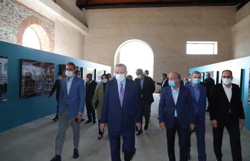 Son dakika.. Cumhurbaşkanı Erdoğan Tersane İstanbulu ziyaret etti