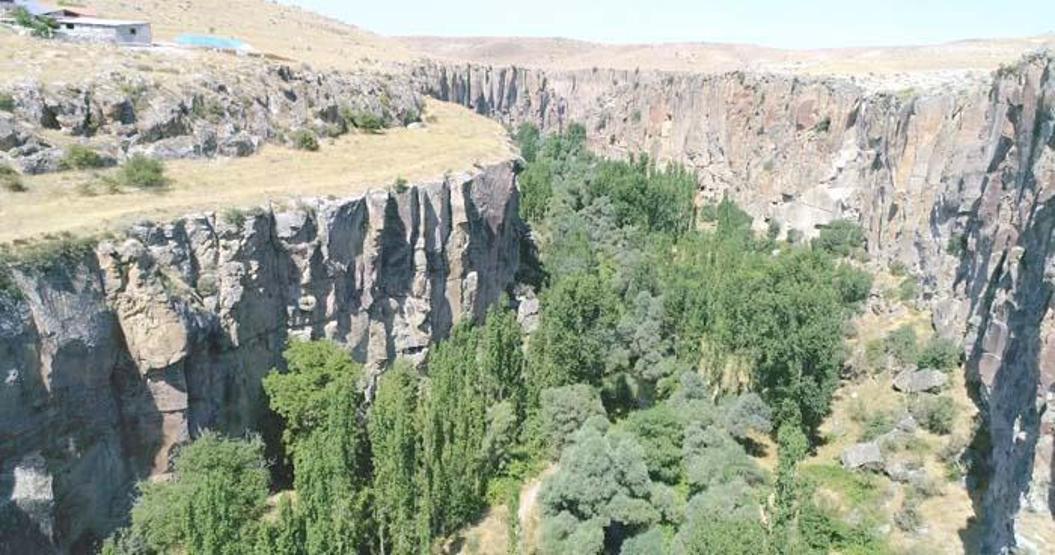 Kapadokya’nın incisi Ihlara Vadisi, pandemi sürecinde 62 bin ziyaretçi ağırladı