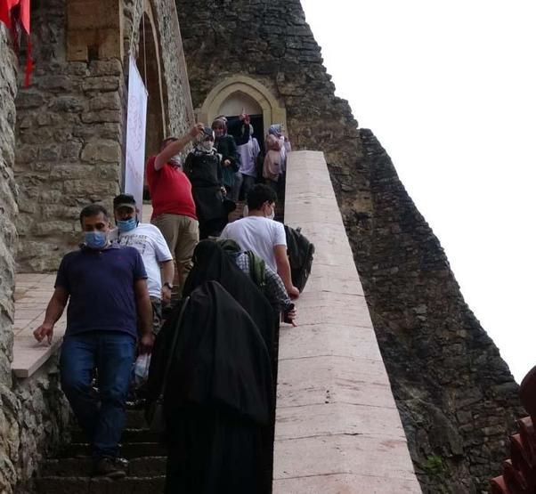 Sümela Manastırını 2 ayda 100 bin kişi ziyaret etti