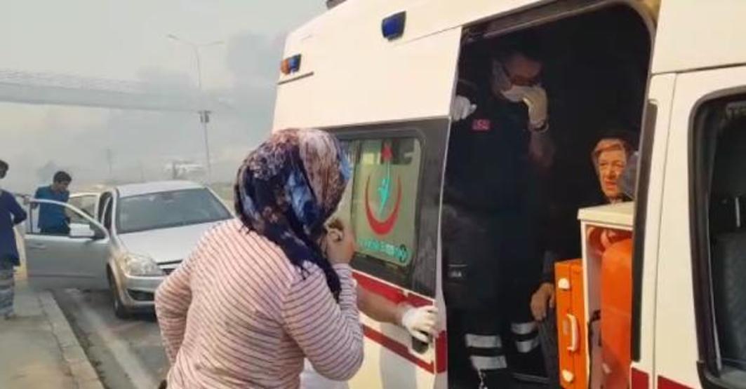 Son dakika Hataydaki orman yangını yerleşim yerlerine yaklaştı 70 kişi yangından etkilendi