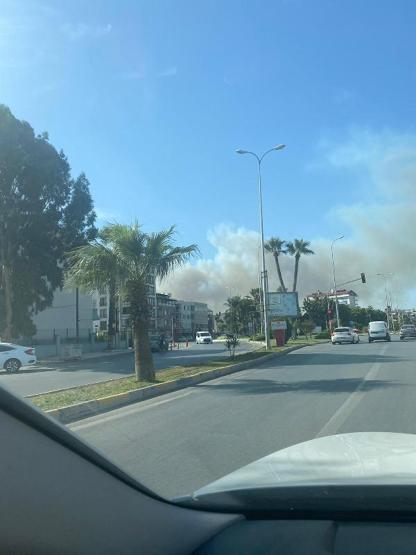 Son dakika Hataydaki orman yangını yerleşim yerlerine yaklaştı 70 kişi yangından etkilendi