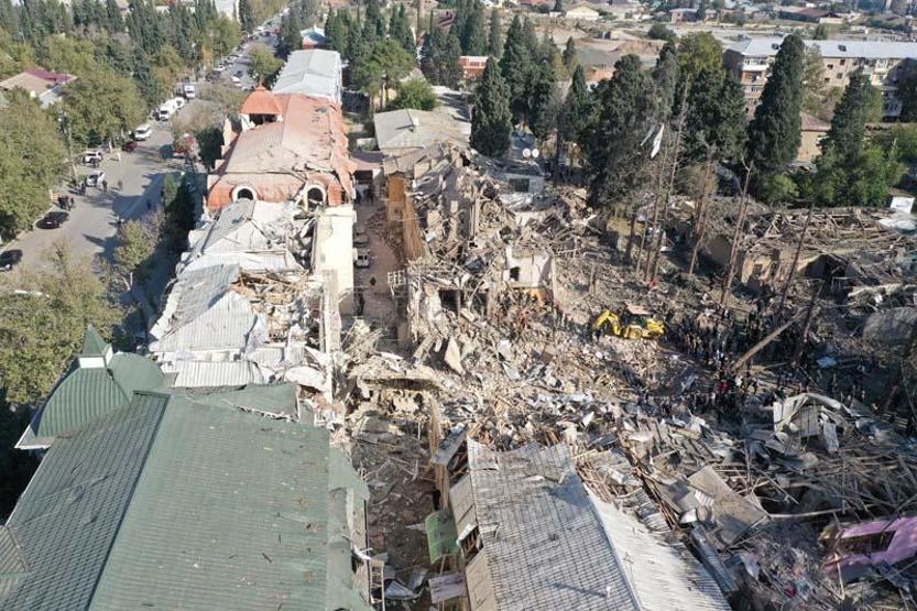 Son dakika... Ermenistanın Gencedeki sivilleri orta menzili balistik füze Elbrus ile vurduğu belirlendi