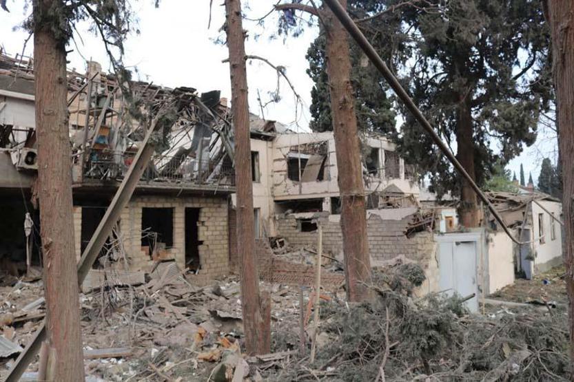 Son dakika... Ermenistanın Gencedeki sivilleri orta menzili balistik füze Elbrus ile vurduğu belirlendi