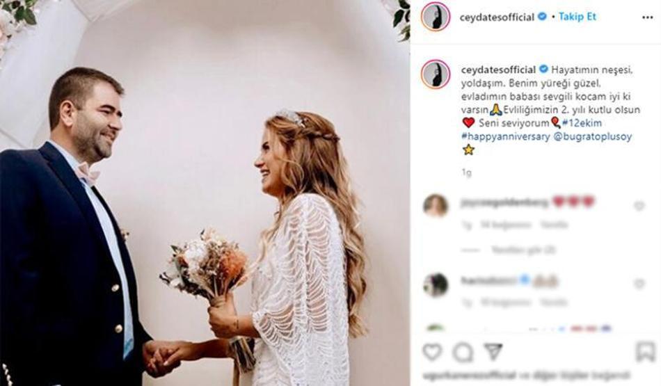 Ceyda Ateş: İyi ki varsın sevgili kocam