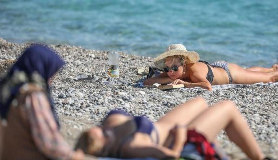 Antalyada yazdan kalma günler