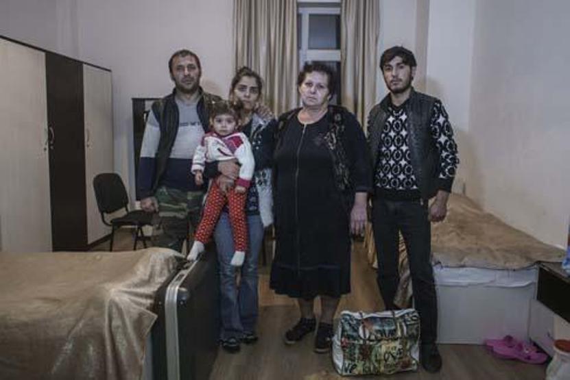 Ermenistan saldırısında evlerini kaybeden aileler konuştu