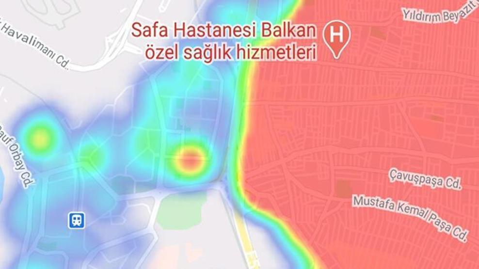 İstanbulda inanılmaz görüntü Keskin fark böyle yansıdı