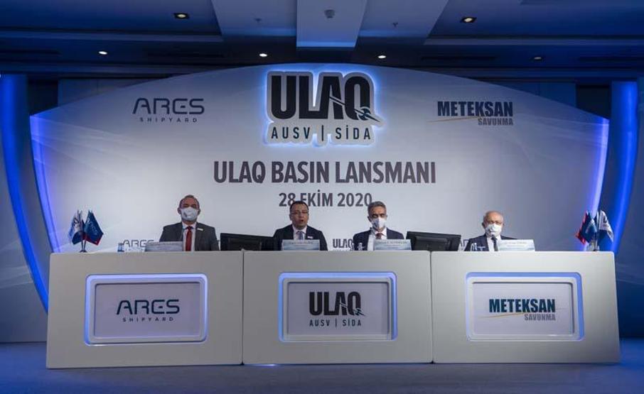 Türkiyenin ilk silahlı insansız deniz aracı tanıtıldı