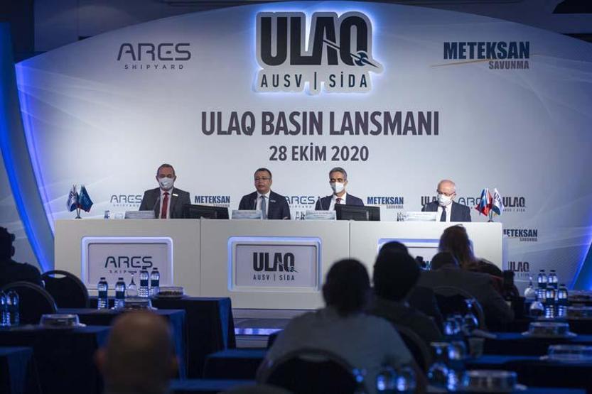 Türkiyenin ilk silahlı insansız deniz aracı tanıtıldı