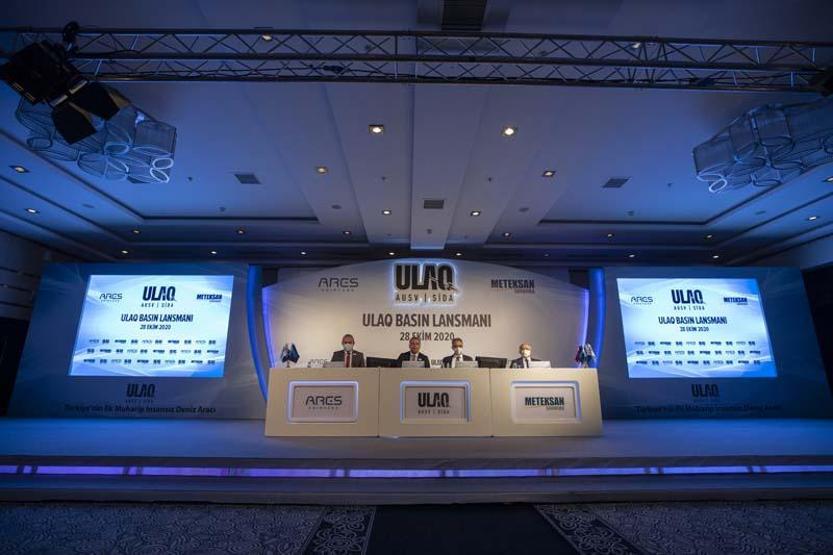 Türkiyenin ilk silahlı insansız deniz aracı tanıtıldı
