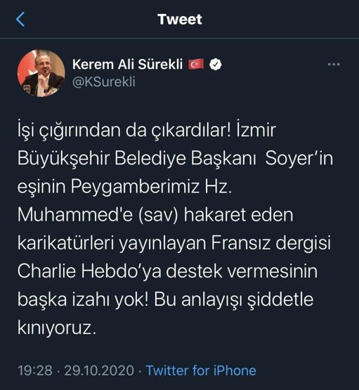 AK Partiden Neptün Soyere peş peşe tepkiler