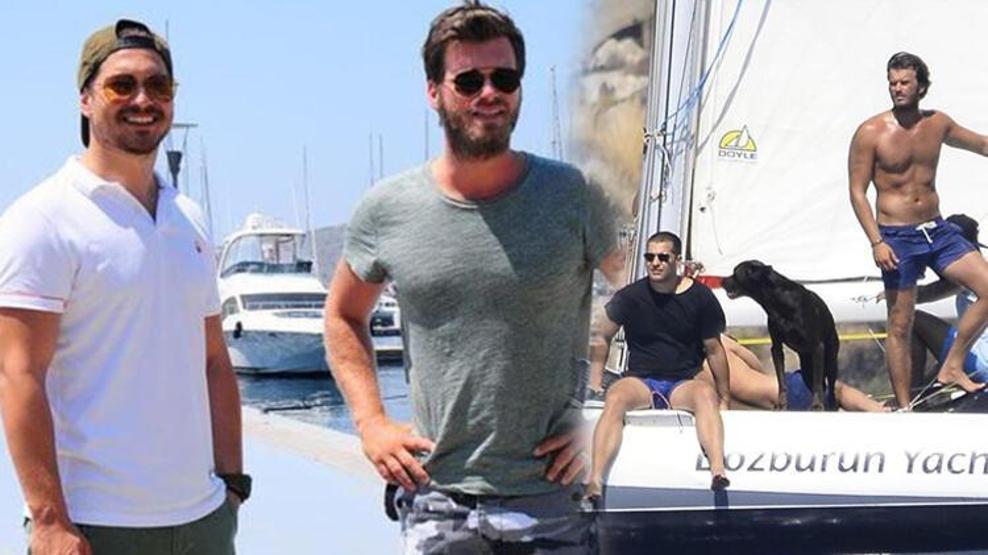 Kıvanç Tatlıtuğ ve Çağatay Ulusoyun balık sevdası