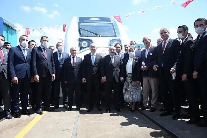 Milli trenlerin üretiminde geri sayım başladı