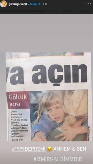 Gizem Güven 1999 depreminde enkaz altından çıktığı günü unutamıyor